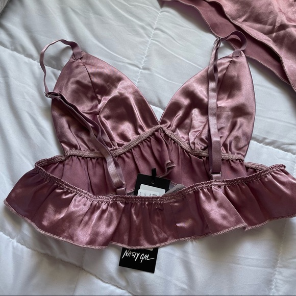 Nasty gal loungewear set mauve - Picture 2 of 2